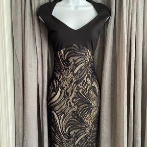 Sexy Bebe dress XS Worn once , like new !